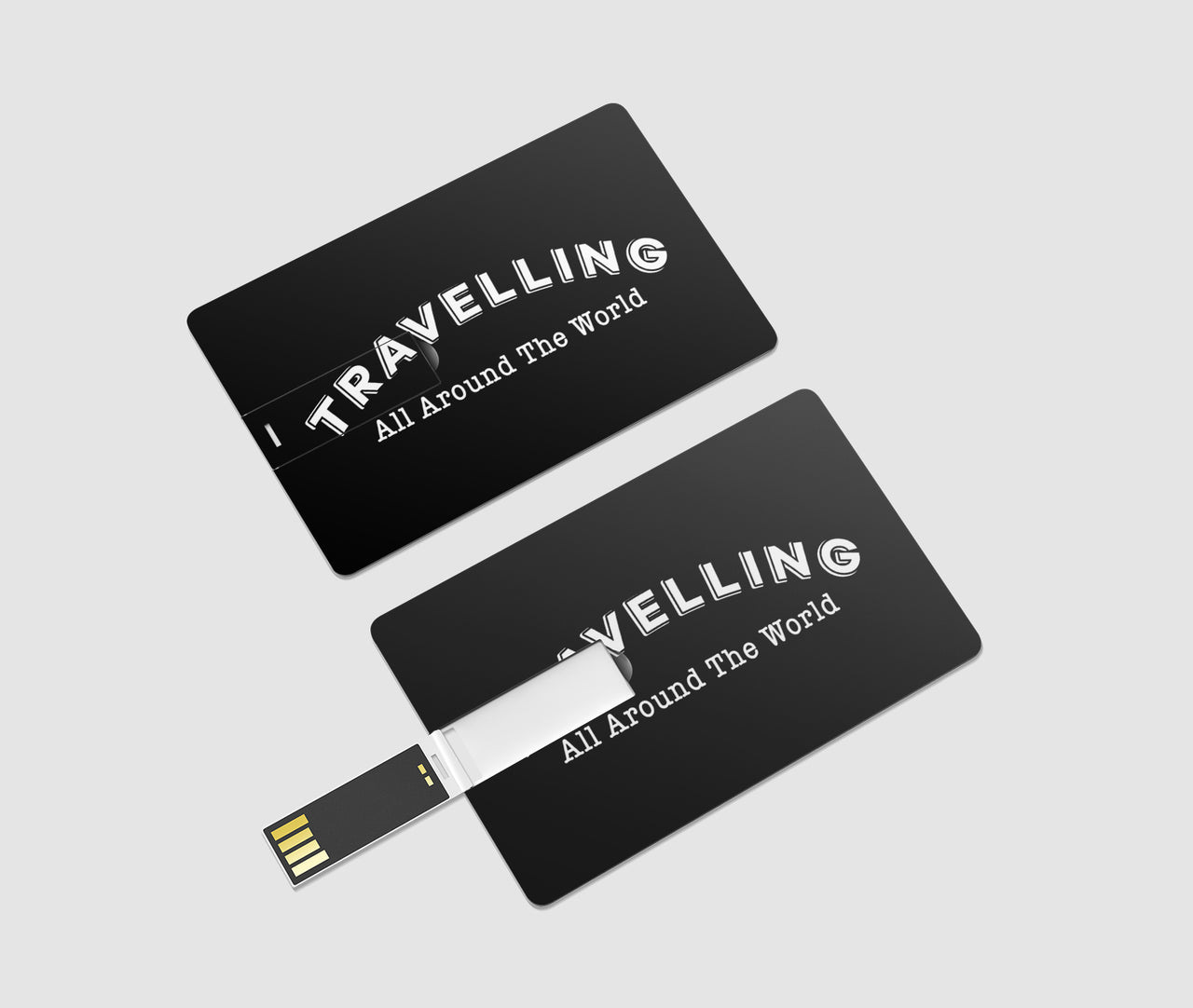Travelling All Around The World Designed USB Cards