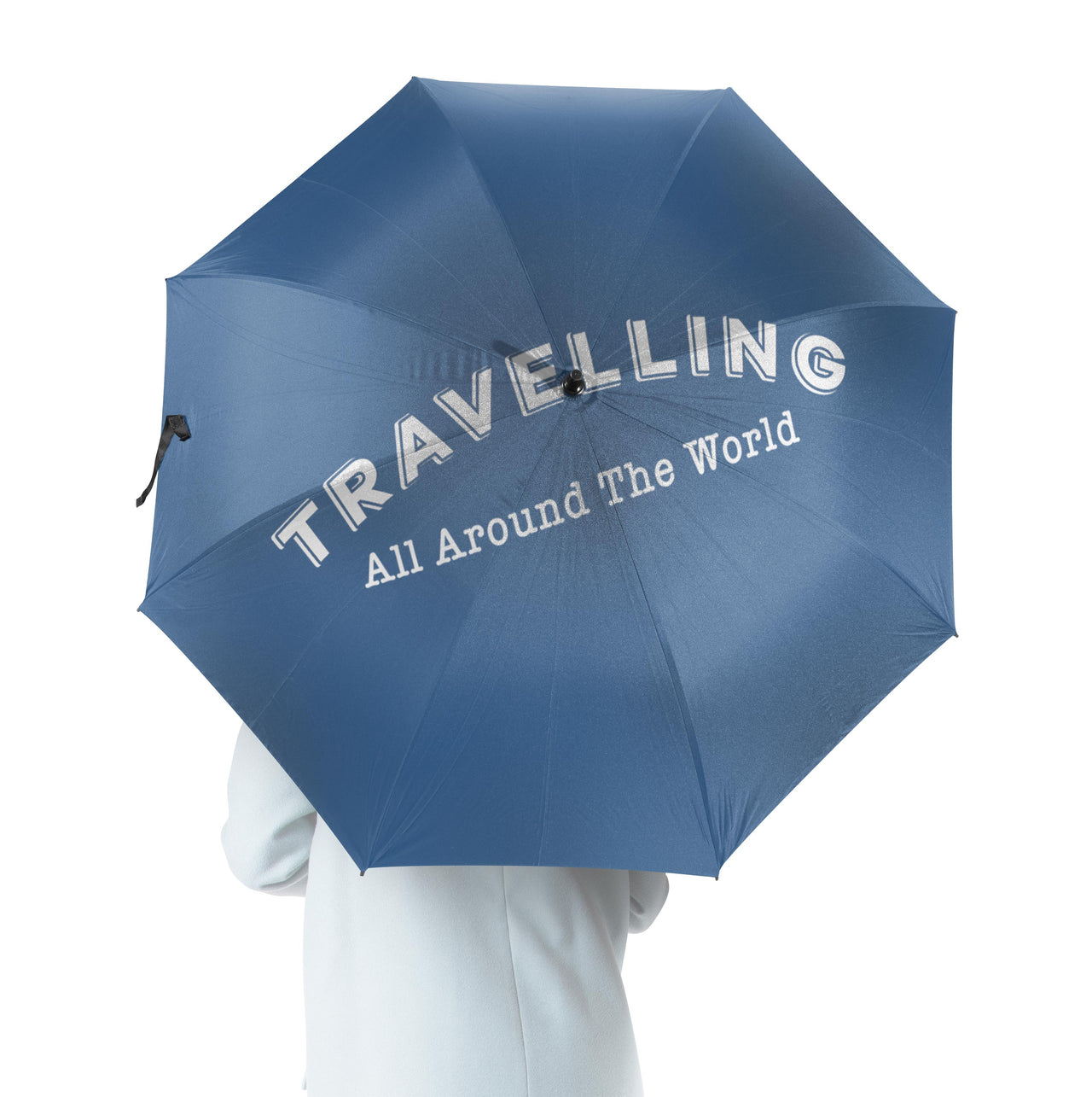 Travelling All Around The World Designed Umbrella