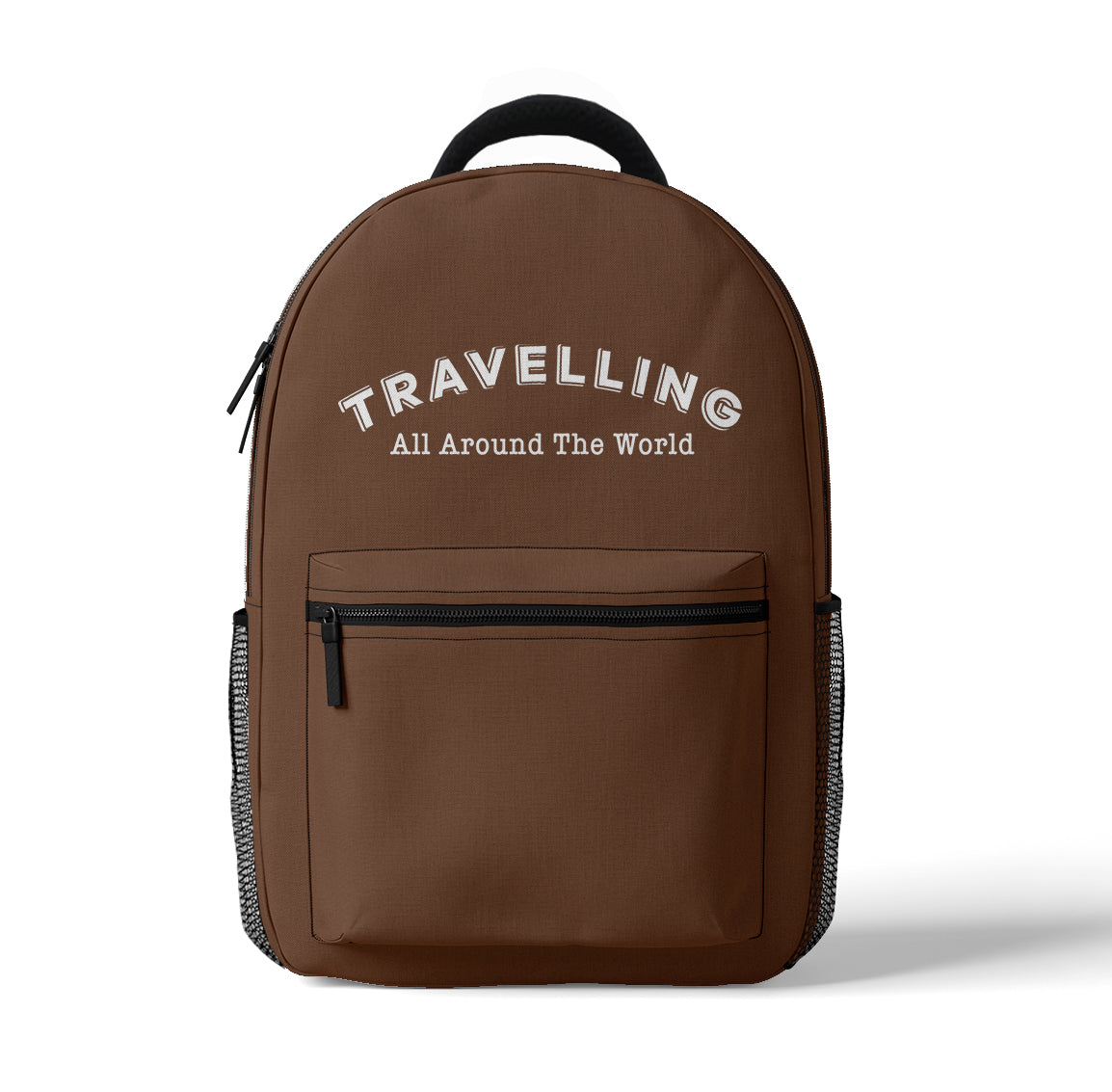 Travelling All Around The World Question Designed 3D Backpacks