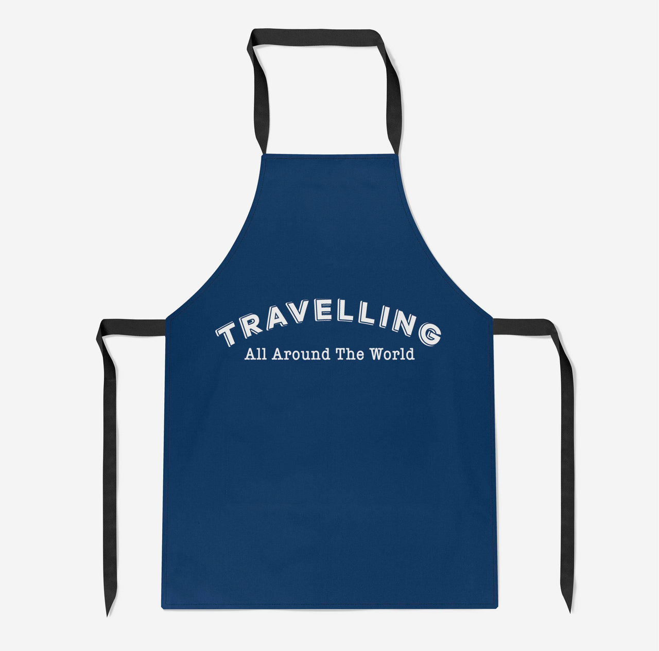 Travelling All Around The World Designed Kitchen Aprons