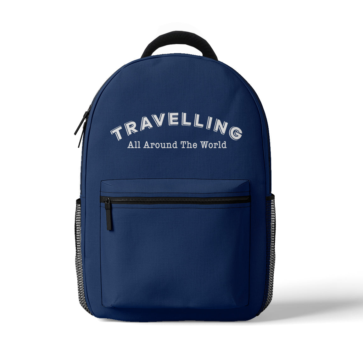 Travelling All Around The World Question Designed 3D Backpacks