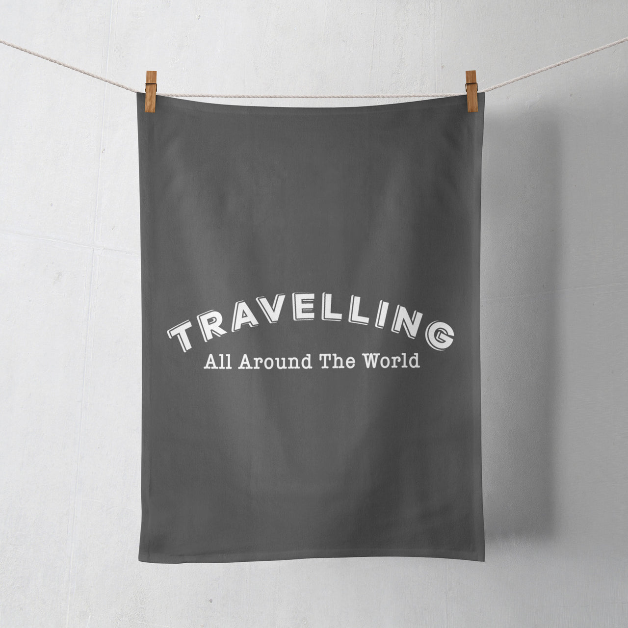Travelling All Around The World Designed Towels