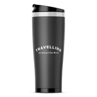 Thumbnail for Travelling All Around The World Designed Travel Mugs