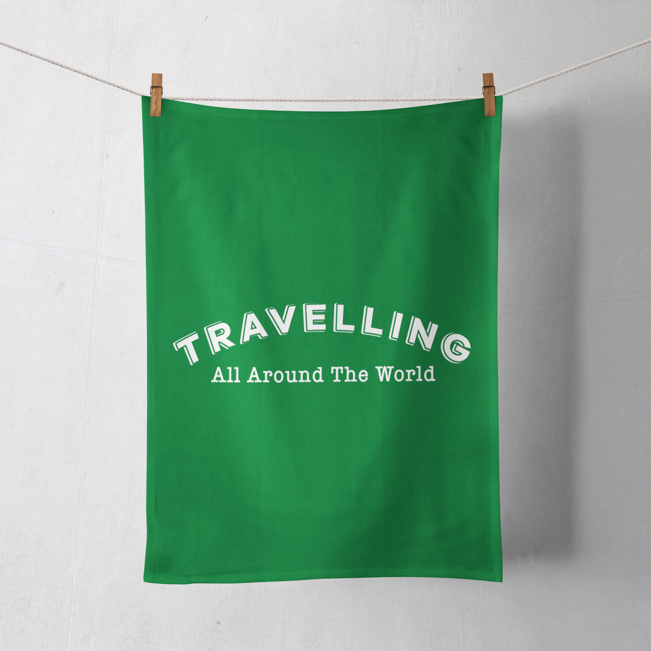 Travelling All Around The World Designed Towels