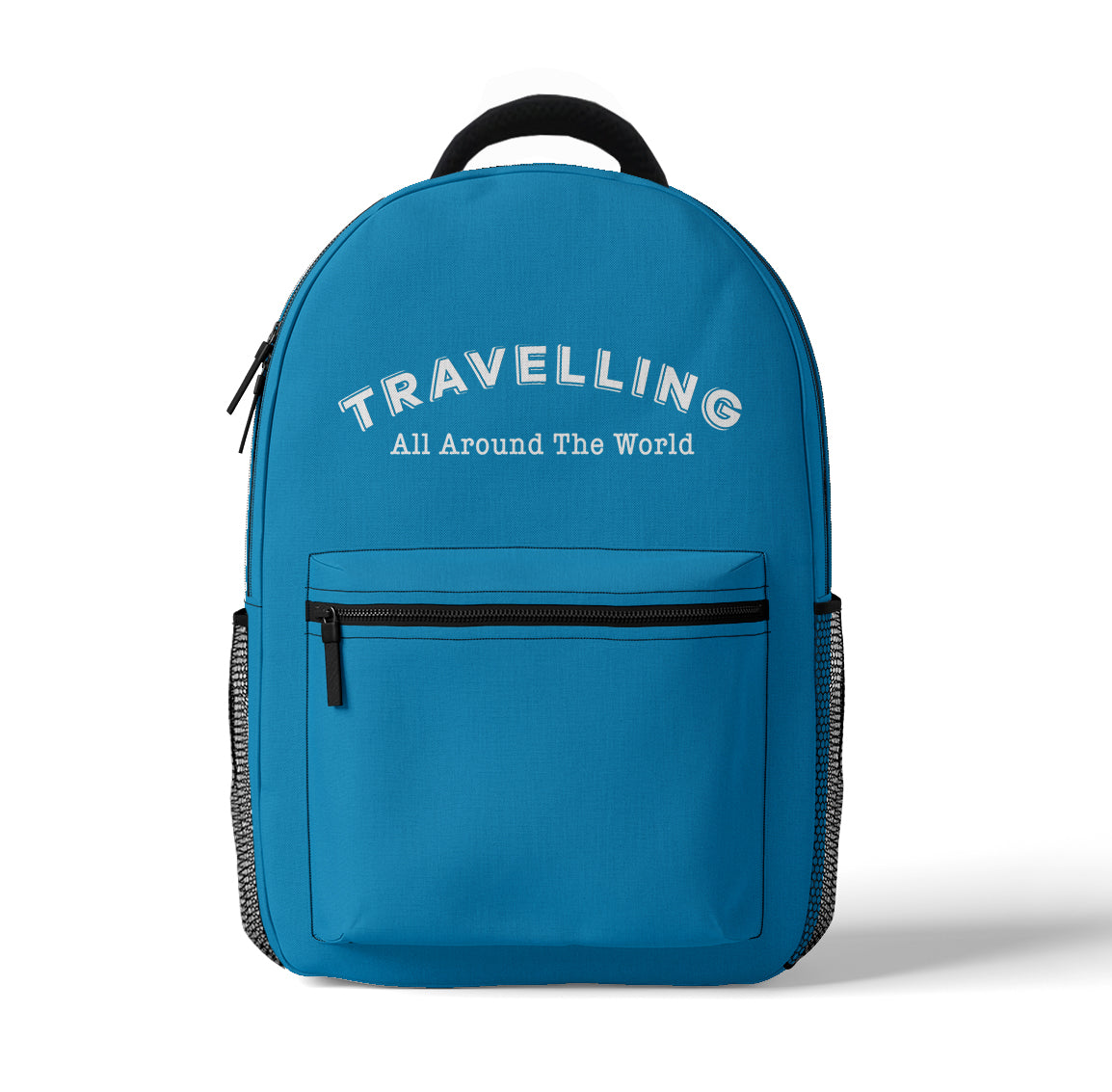 Travelling All Around The World Question Designed 3D Backpacks