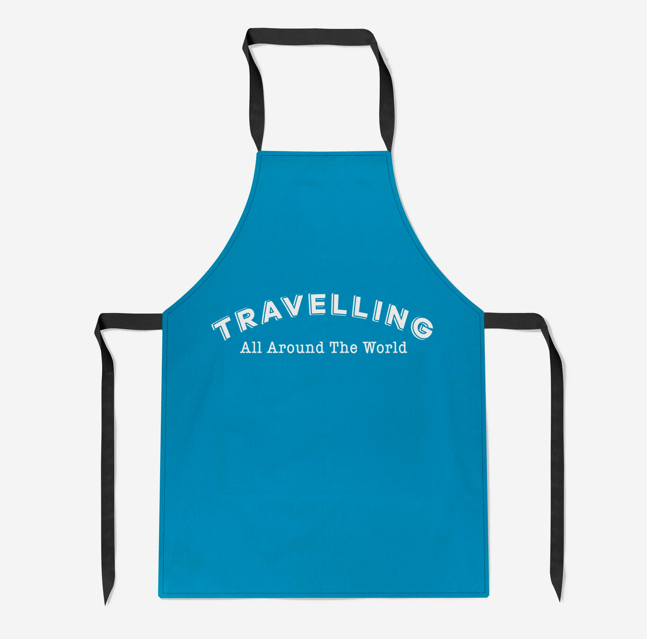 Travelling All Around The World Designed Kitchen Aprons