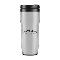 Thumbnail for Travelling All Around The World Designed Travel Mugs