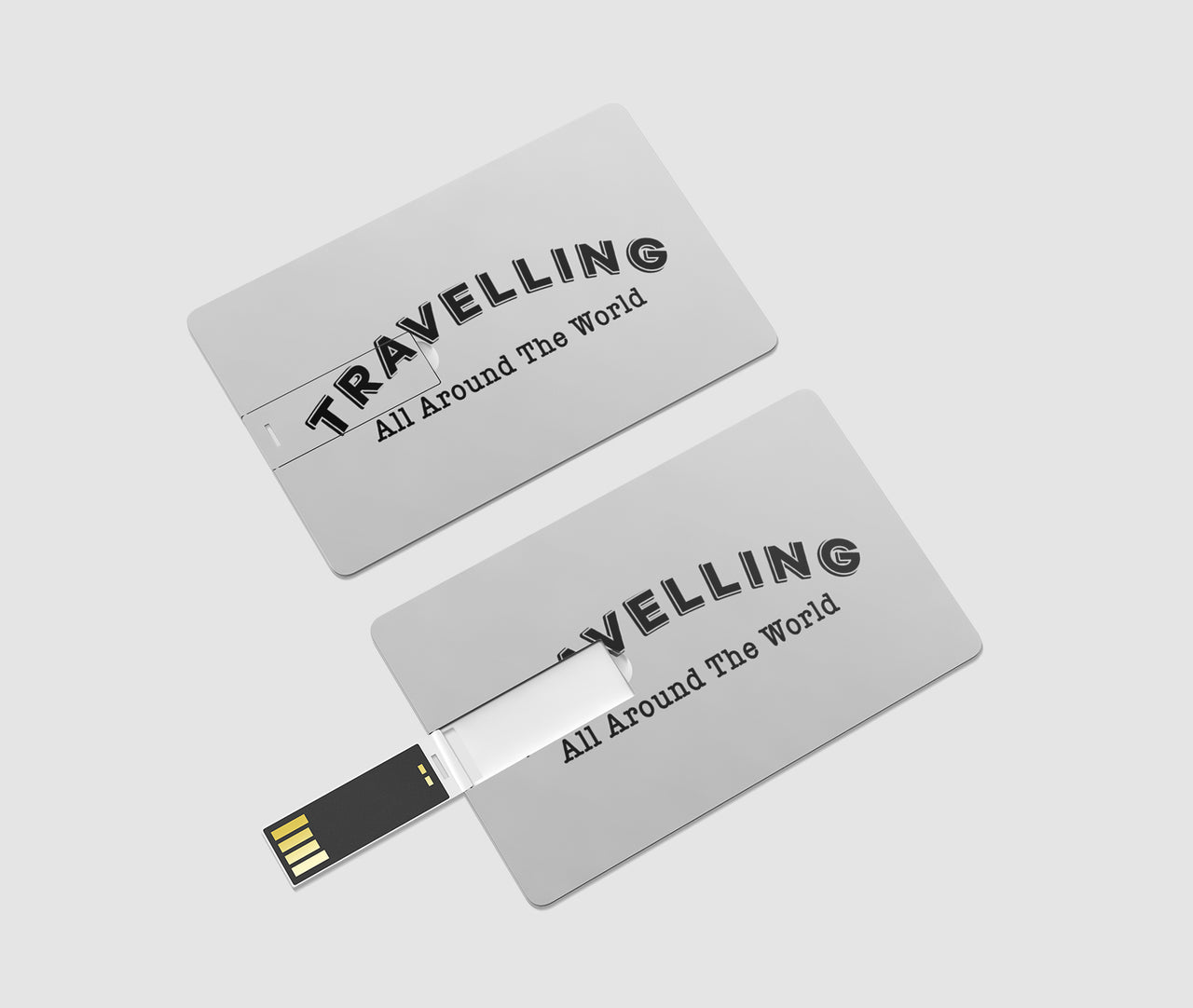 Travelling All Around The World Designed USB Cards