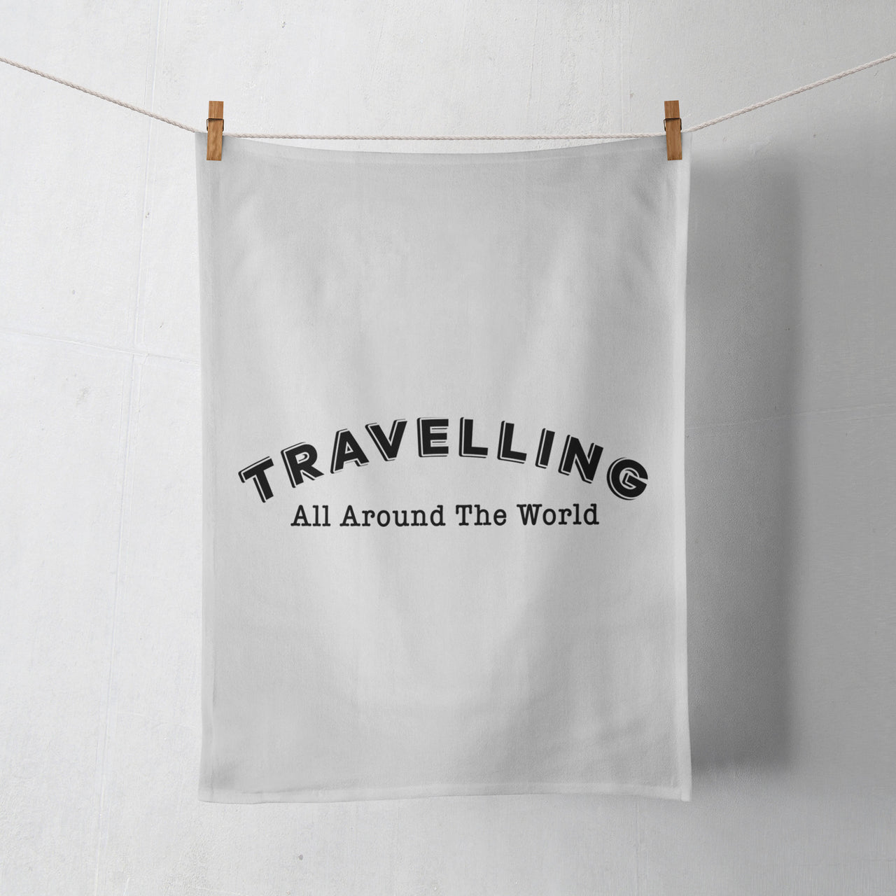 Travelling All Around The World Designed Towels