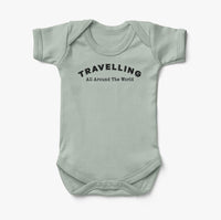 Thumbnail for Travelling All Around The World Designed Baby Bodysuits