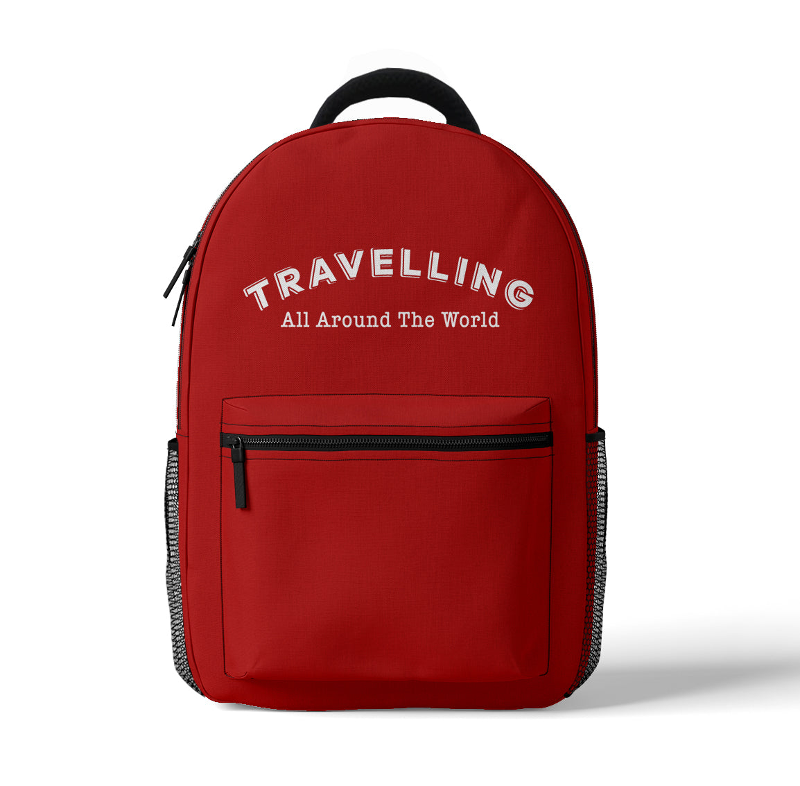 Travelling All Around The World Question Designed 3D Backpacks