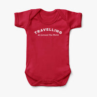 Thumbnail for Travelling All Around The World Designed Baby Bodysuits