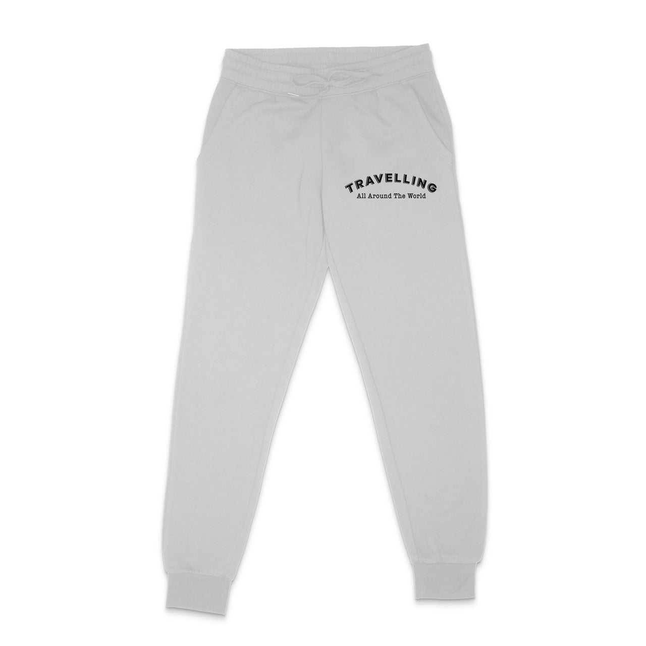 Travelling All Around The World Designed Sweatpants