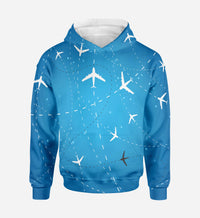 Thumbnail for Travelling with Aircraft Printed 3D Hoodies