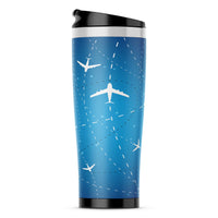 Thumbnail for Travelling with Aircraft Designed Stainless Steel Travel Mugs