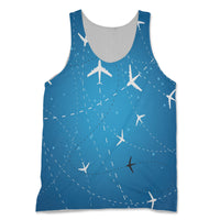 Thumbnail for Travelling with Aircraft Designed 3D Tank Tops