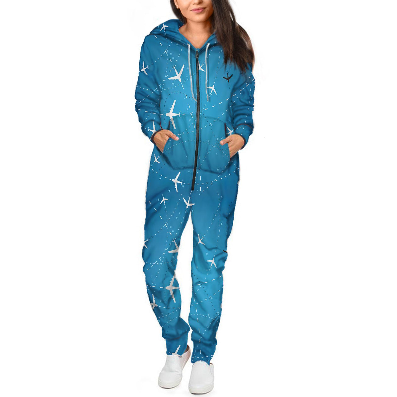 Travelling with Aircraft Designed Jumpsuit for Men & Women