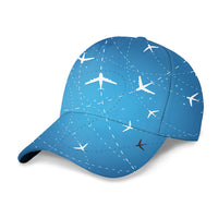 Thumbnail for Travelling with Aircraft Designed 3D Peaked Cap