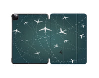 Thumbnail for Travelling with Aircraft (Green) Designed iPad Cases