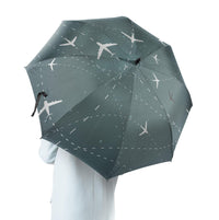 Thumbnail for Travelling with Aircraft (Green) Designed Umbrella