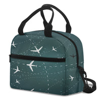 Thumbnail for Travelling with Aircraft (Green) Designed Lunch Bags