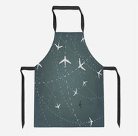 Thumbnail for Travelling with Aircraft (Green) Designed Kitchen Aprons