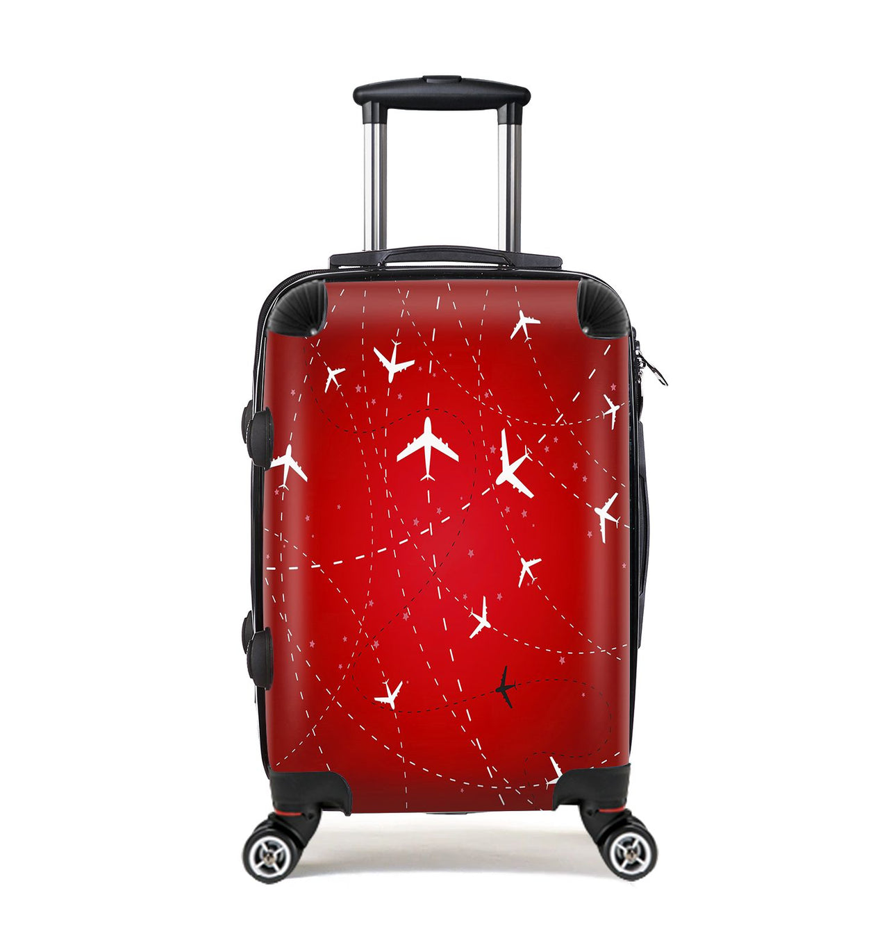 Travelling with Aircraft (Red) Designed Cabin Size Luggages