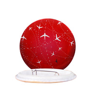 Thumbnail for Travelling with Aircraft (Red) Designed Pins