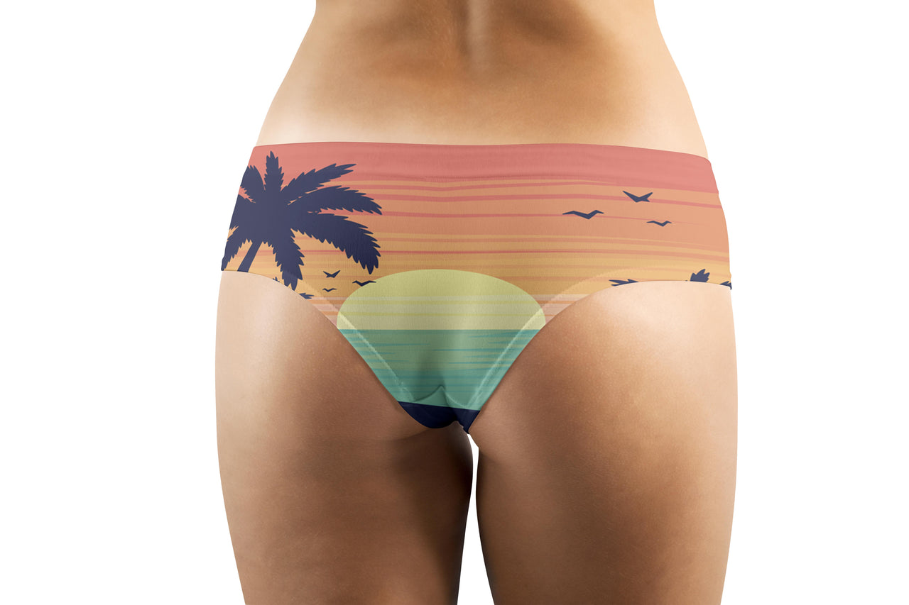 Tropical Summer Theme Designed Women Panties & Shorts
