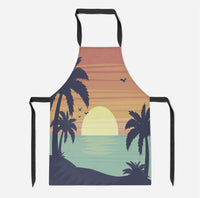 Thumbnail for Tropical Summer Theme Designed Kitchen Aprons