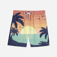 Thumbnail for Tropical Summer Theme Designed Swim Trunks & Shorts