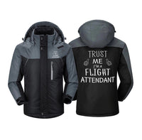 Thumbnail for Trust Me I'm a Flight Attendant Designed Thick Winter Jackets