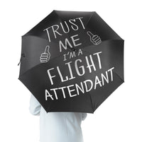 Thumbnail for Trust Me I'm a Flight Attendant Designed Umbrella
