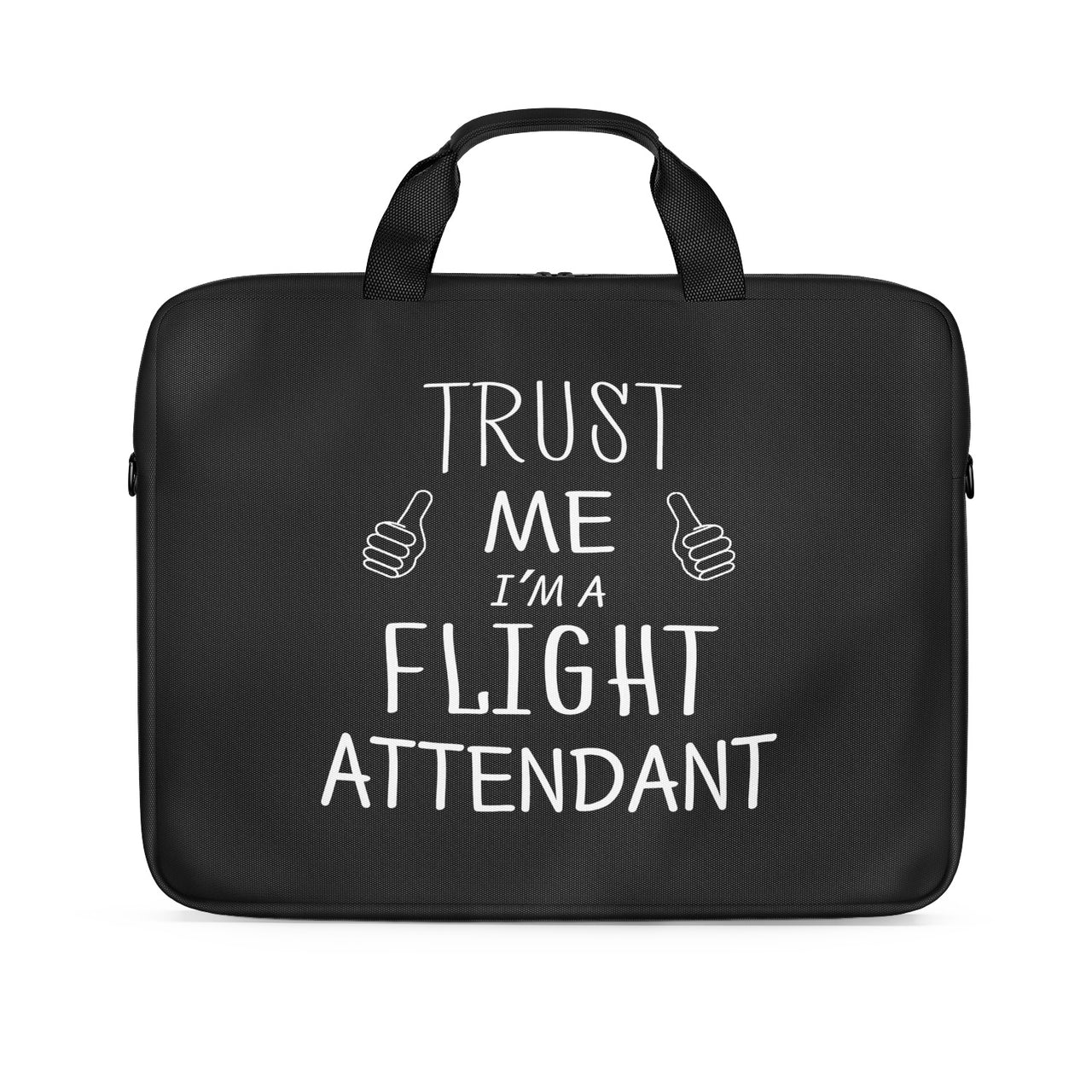 Trust Me I'm a Flight Attendant Designed Laptop & Tablet Bags