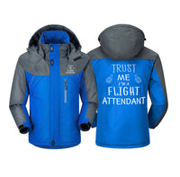 Thumbnail for Trust Me I'm a Flight Attendant Designed Thick Winter Jackets