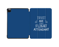 Thumbnail for Trust Me I'm a Flight Attendant Designed iPad Cases