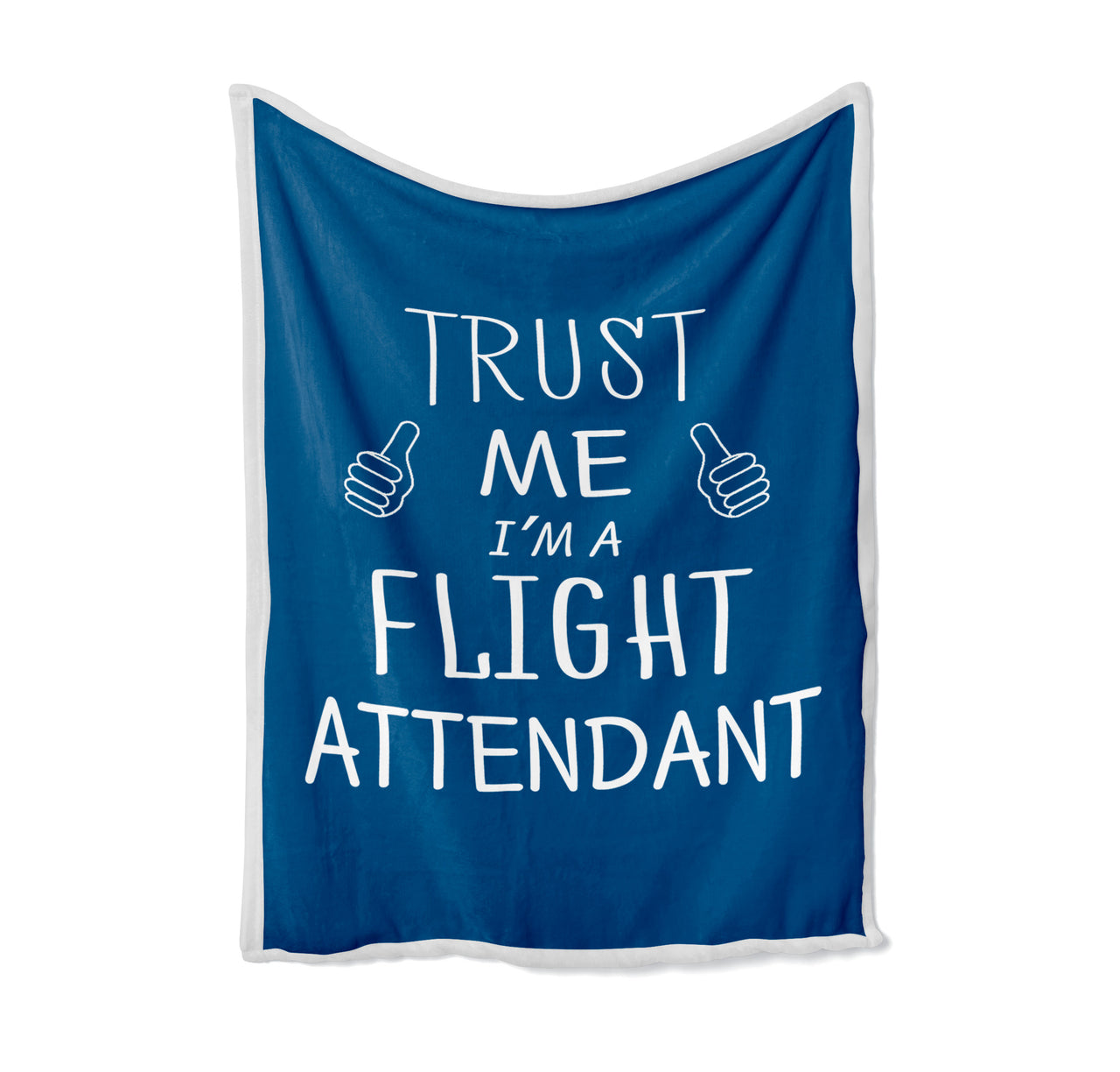 Trust Me I'm a Flight Attendant Designed Bed Blankets & Covers
