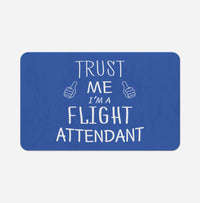 Thumbnail for Trust Me I'm a Flight Attendant Designed Bath Mats