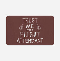 Thumbnail for Trust Me I'm a Flight Attendant Designed Bath Mats