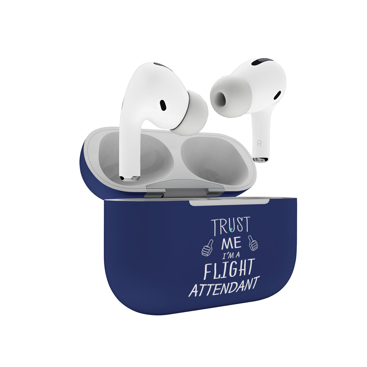 Trust Me I'm a Flight Attendant Designed AirPods  Cases