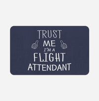 Thumbnail for Trust Me I'm a Flight Attendant Designed Bath Mats