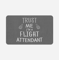Thumbnail for Trust Me I'm a Flight Attendant Designed Bath Mats