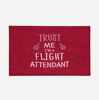 Thumbnail for Trust Me I'm a Flight Attendant Designed Door Mats