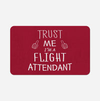 Thumbnail for Trust Me I'm a Flight Attendant Designed Bath Mats