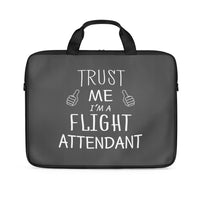 Thumbnail for Trust Me I'm a Flight Attendant Designed Laptop & Tablet Bags