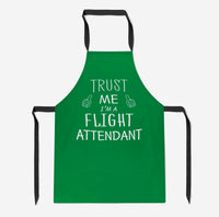 Thumbnail for Trust Me I'm a Flight Attendant Designed Kitchen Aprons
