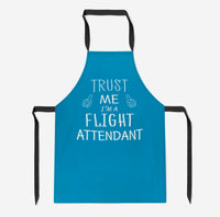 Thumbnail for Trust Me I'm a Flight Attendant Designed Kitchen Aprons