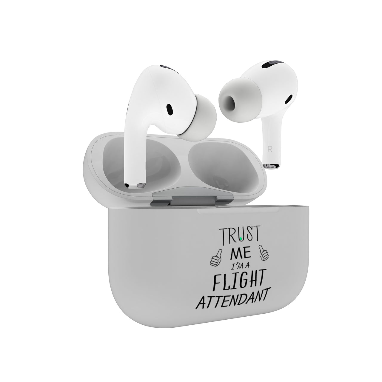 Trust Me I'm a Flight Attendant Designed AirPods  Cases