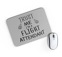 Thumbnail for Trust Me I'm a Flight Attendant Designed Mouse Pads