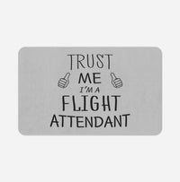 Thumbnail for Trust Me I'm a Flight Attendant Designed Bath Mats